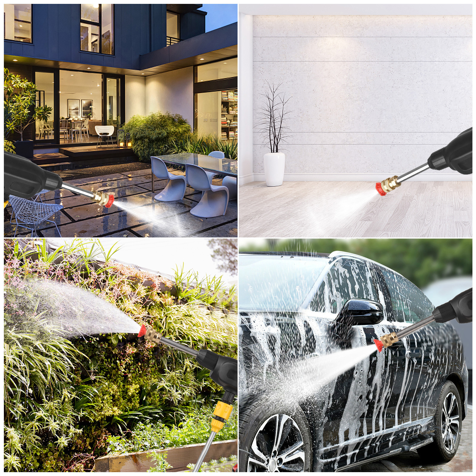 snažan baterijski visokotlačni čistač